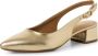 Tamaris Slingback Pumps goud Synthetisch Dames - Thumbnail 3