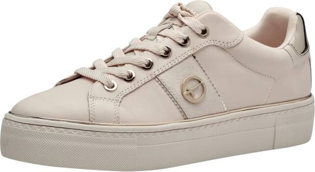 Tamaris Plateausneakers vrijetijdsschoen lage schoen veterschoen met gepolsterde schacht - Foto 9