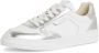 Tamaris 1-23617-42 941 Dames Lage Sneaker Damesschoenen M2361742 Wit Zilver - Thumbnail 3