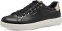Tamaris Damestrainers 1-23720-43 048 Vegan M2332143 Black Gold - Thumbnail 3