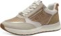 Tamaris lage damessneaker 1-23732-41 430 dames vegan M2373241 beige - Thumbnail 3