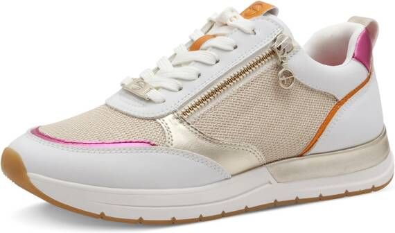 Tamaris Sneakers met sleehak Almina vrijetijdsschoen halfschoen in smalle vorm vegan verwerking - Foto 5