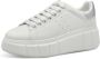 Tamaris Sneakers met sleehak veterschoenen lage schoen vrijetijdsschoenen met gaatjespatroon - Thumbnail 4