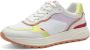 Tamaris damestrainers 1-23764-44 197 damesschoenen veterschoenen vegan M2376444 - Thumbnail 2