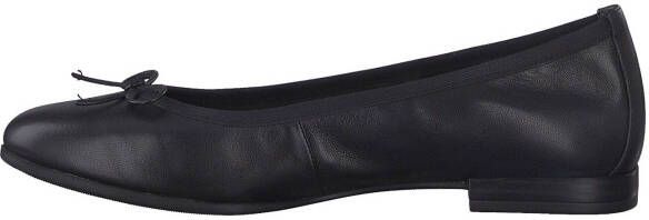 TAMARIS Leren Ballerina zwart - Foto 6