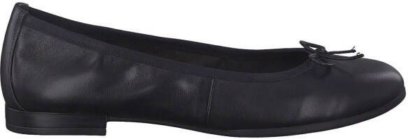TAMARIS Leren Ballerina zwart - Foto 5