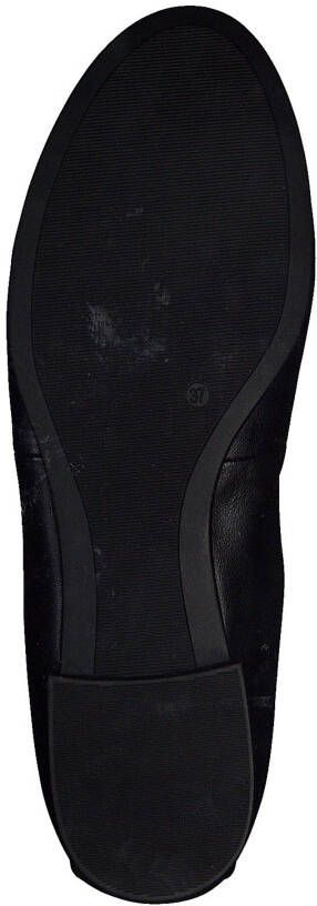 TAMARIS Leren Ballerina zwart - Foto 3