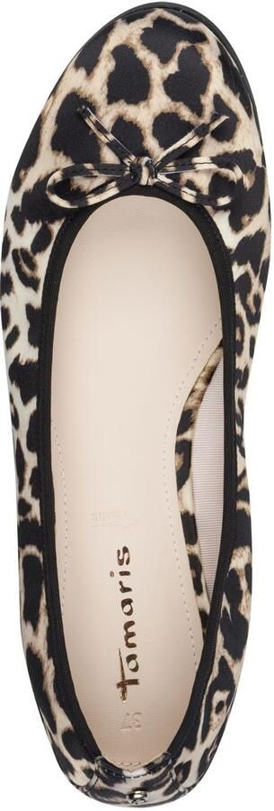 Tamaris Ballerina crème bruin - Foto 2