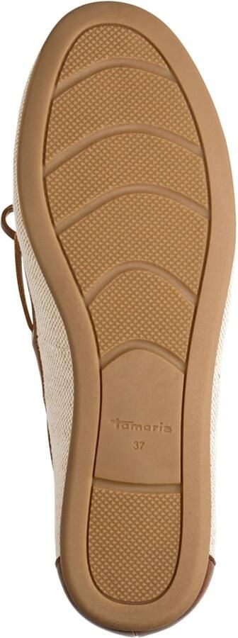 Tamaris damesballerina 1-23611-46-486 damesschoenen veganistisch beige - Foto 4