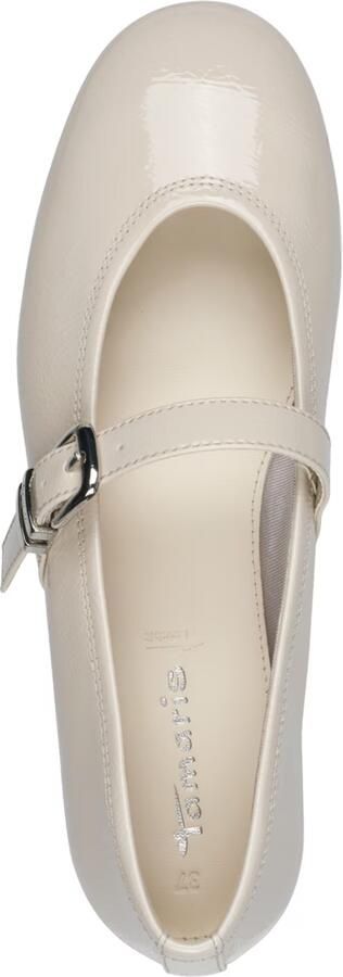 Tamaris damesballerina 1-22116-46-418 damesschoenen ivoor - Foto 3