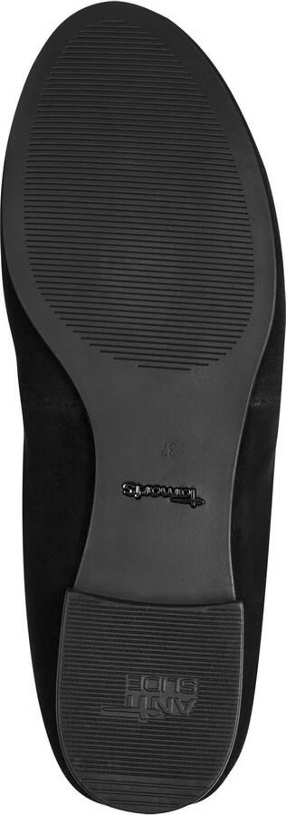 Tamaris ballerina 1-22166-44-001 damesschoenen leer zwart - Foto 3