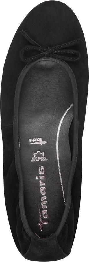Tamaris ballerina 1-22166-44-001 damesschoenen leer zwart - Foto 5