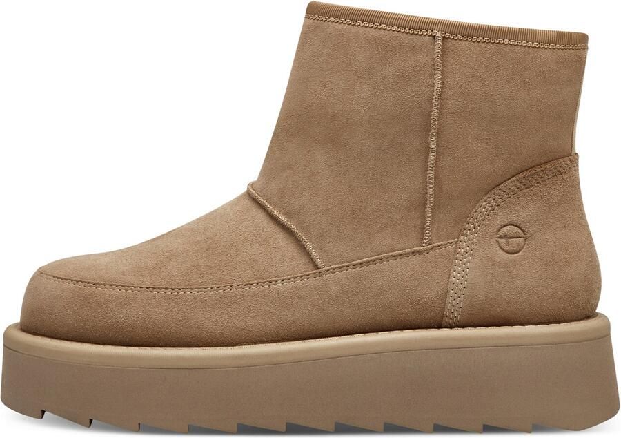 Tamaris Winterlaarzen plateau korte enkellaars ankleboots met binnenrits - Foto 3