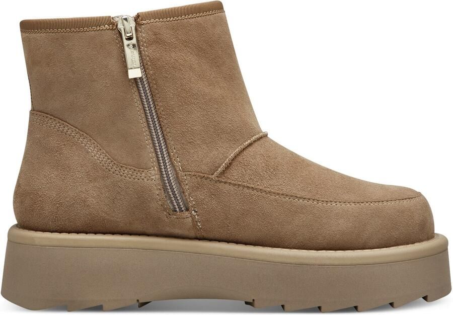 Tamaris Winterlaarzen plateau korte enkellaars ankleboots met binnenrits - Foto 4