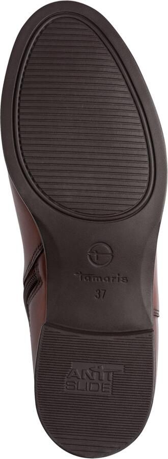 Tamaris Chelsea-boots blokhak basic enkellaarsjes met antiek finish - Foto 4