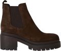 Tamaris dames Chelsea laars 1-25459-41-347 suède enkellaars M2545941 bruin - Bruin