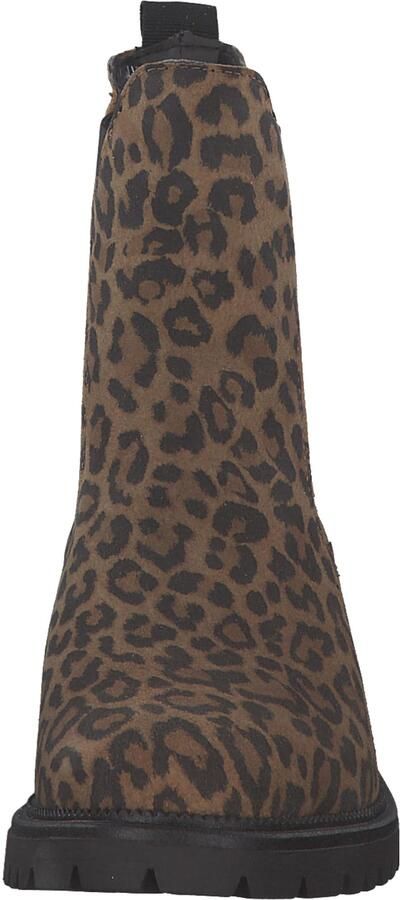 Tamaris dames chelsea boot leren laarzen enkellaars dames luipaard M2542741 - Foto 5