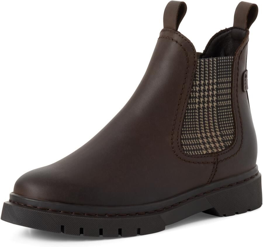 Tamaris Chelsea boots chocoladebruin