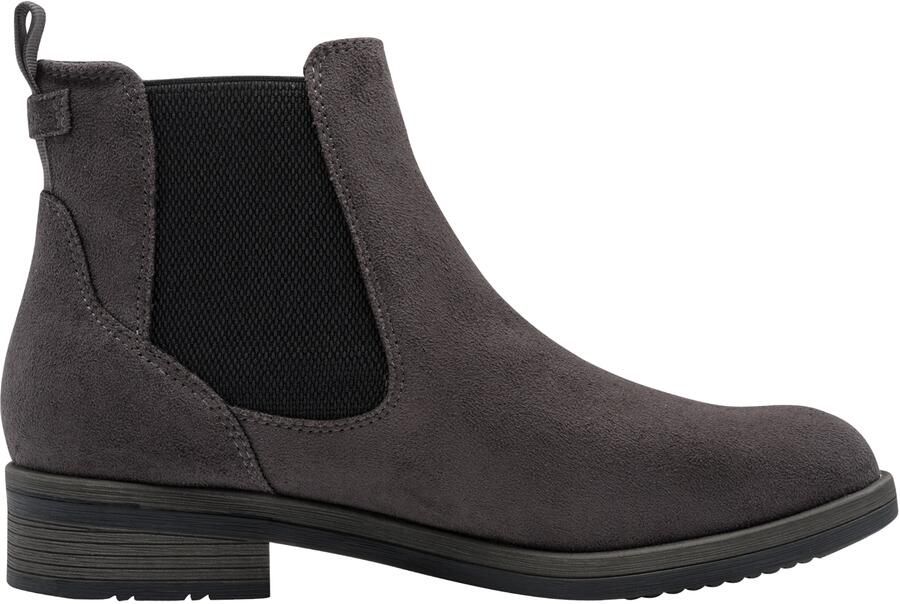 Tamaris Chelsea-laarsjes voor dames 1-25012-47-214 Grijs