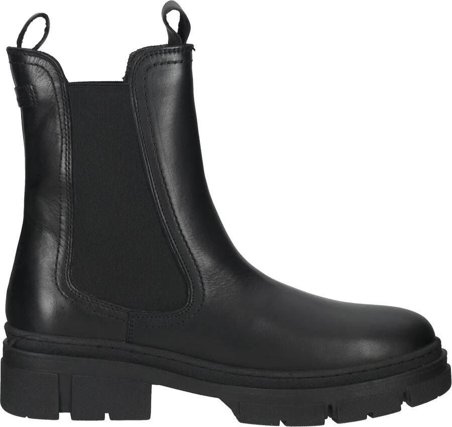 Tamaris Zwarte gesloten booties voor dames Black