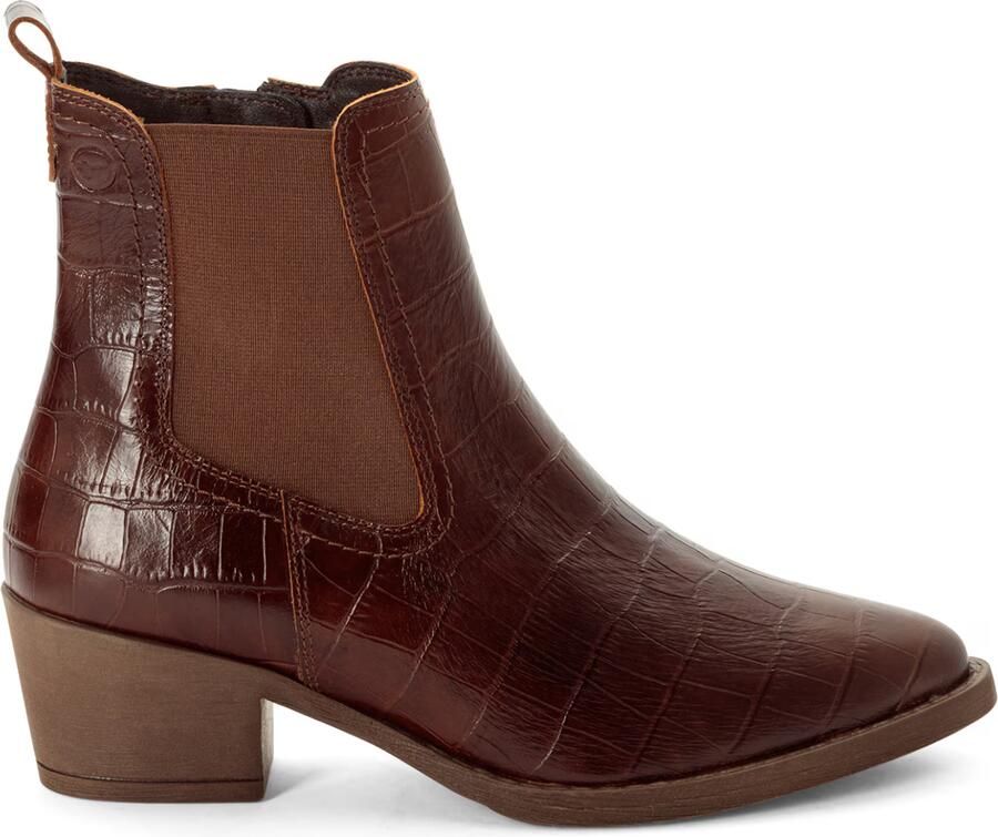 Tamaris Chelsea boots kastanjebruin - Foto 3