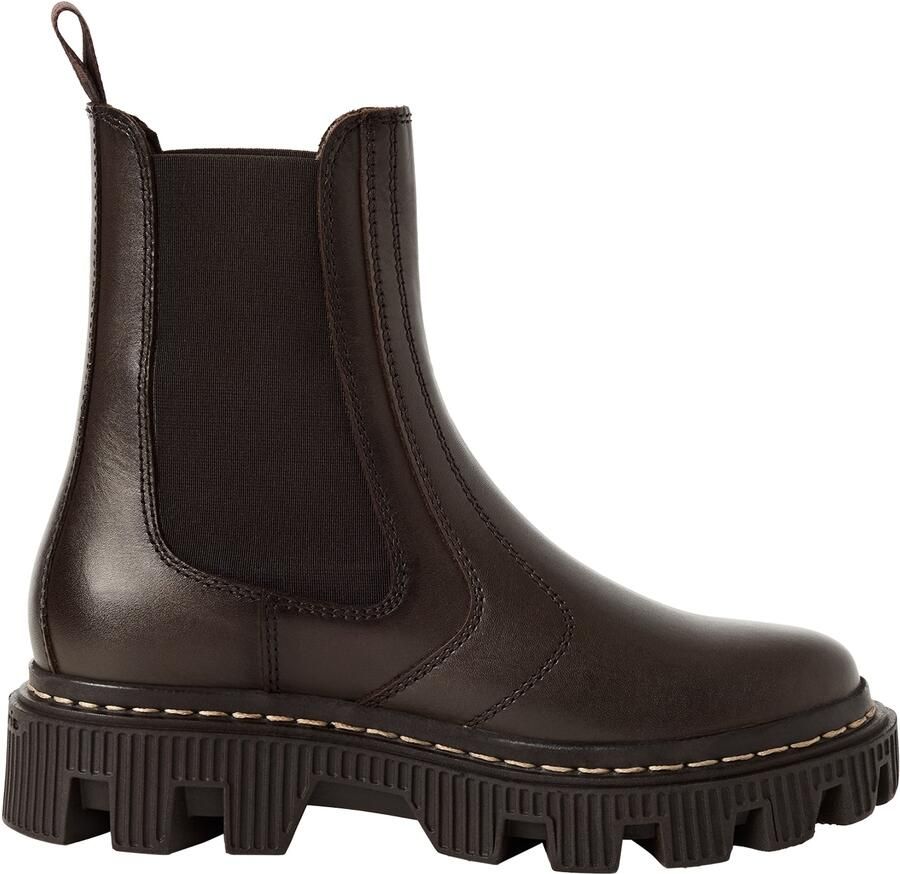 Tamaris dames leren Chelsea-laars 1-25488-47-304 enkellaarsjes voor dames bruin - Foto 3