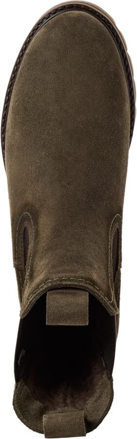 Tamaris Chelsea boots olijfgroen - Foto 4