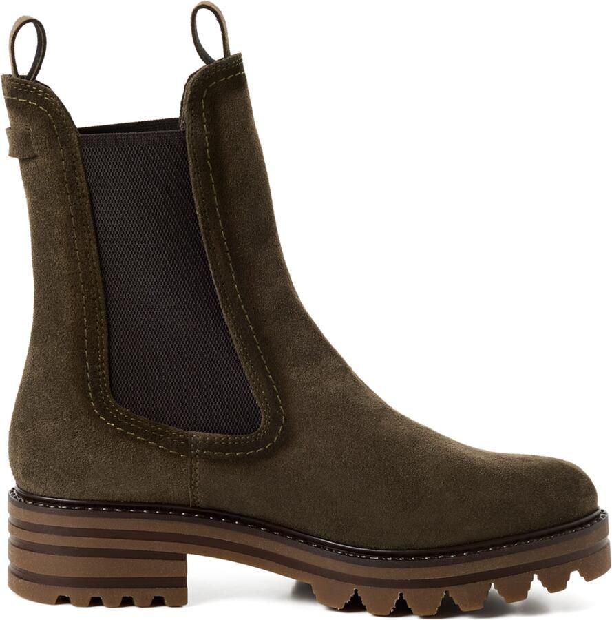 Tamaris Chelsea boots olijfgroen - Foto 2