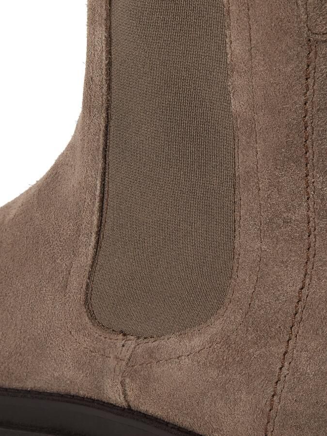 Tamaris dames leren Chelsea-laars 1-25992-41-378 dames enkellaars taupe - Foto 5