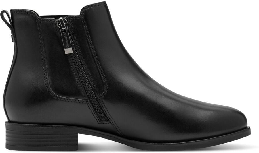 Tamaris Chelsea-boots blokhak basic enkellaarsjes met antiek finish - Foto 3