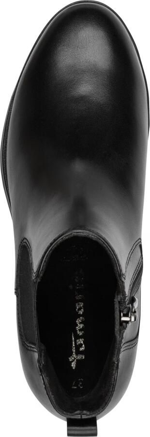 Tamaris Chelsea-boots blokhak basic enkellaarsjes met antiek finish - Foto 5