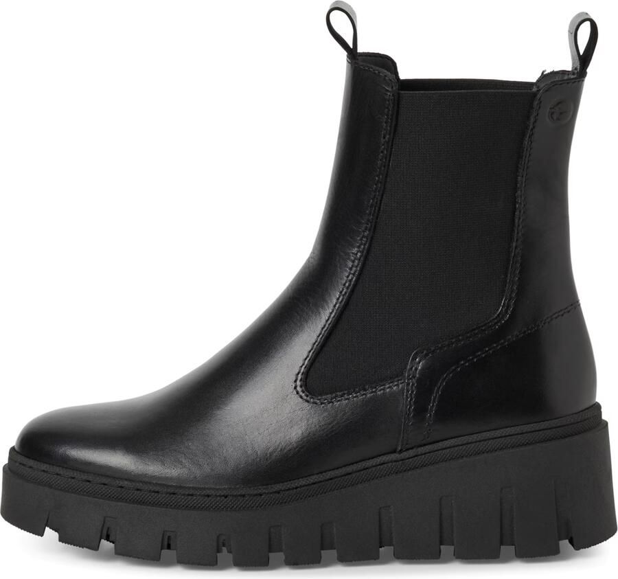 Tamaris dames chelsea boot 1-25491-41 304 leren laarzen enkellaars vrouwen leer M2549141 bruin - Foto 19