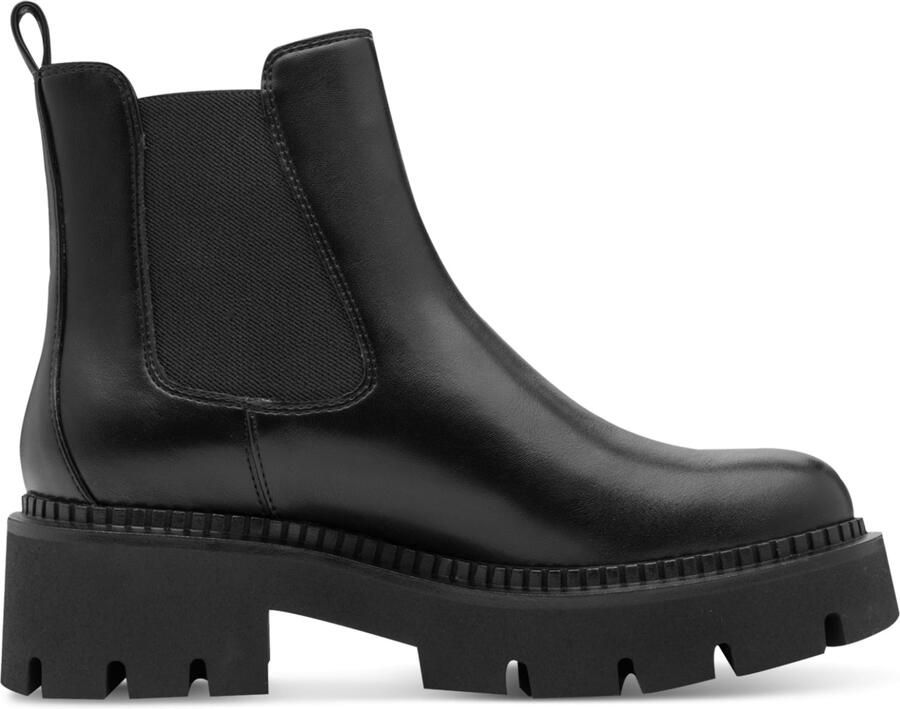 Tamaris Chelsea-laars voor dames 1-25454-47-001 Dameslaarsje Zwart