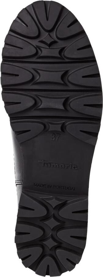 Tamaris dames leren Chelsea-laars 1-26494-45-003 Warm voering M2649445 Zwart - Foto 3