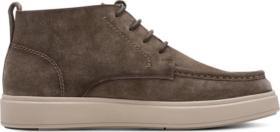 Tamaris heren leren sneaker High 1-15210-47-341 veterschoen bruin - Foto 5