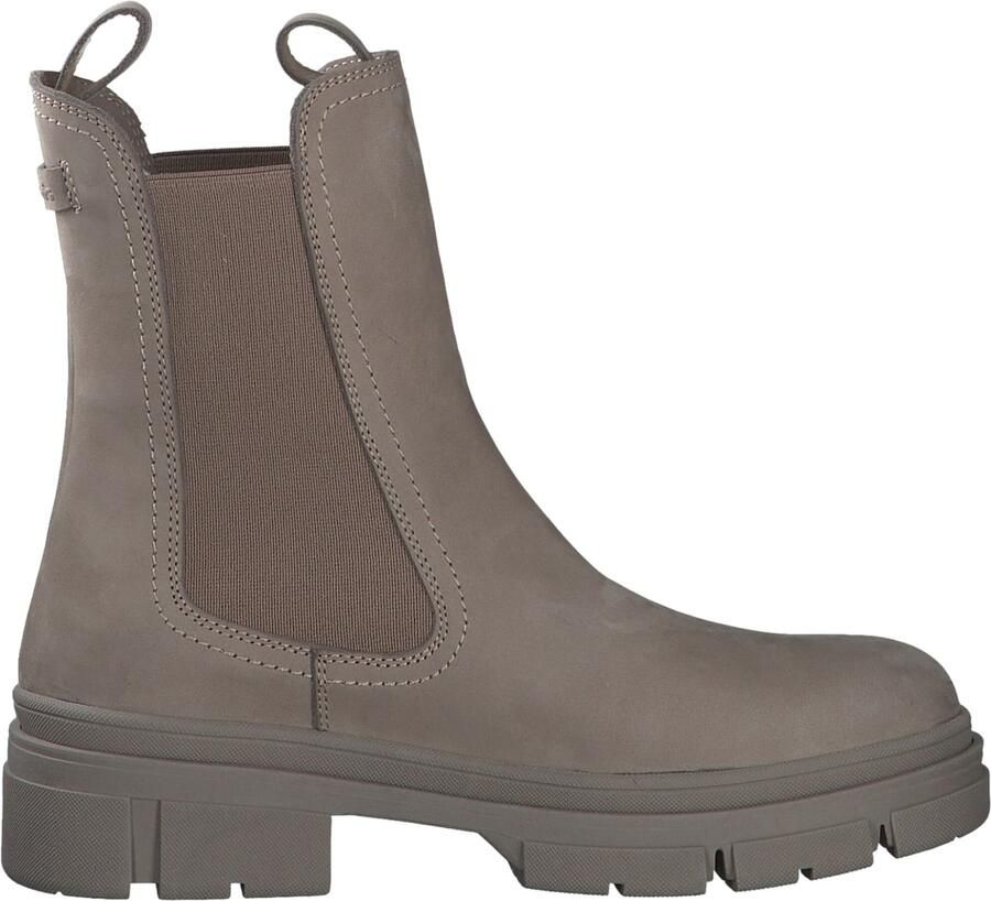 Tamaris Chelsea-boots blokhak instap laarzen enkellaars met twee aantrekloopjes - Foto 10