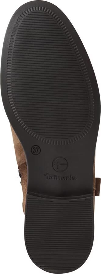 Tamaris Laarsjes blokhak laarzen met plooien in slouchy look - Foto 4