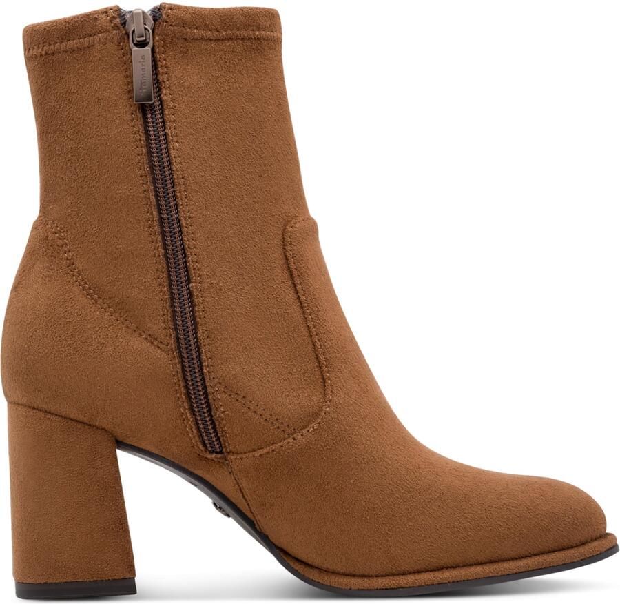 Tamaris dames textiel enkellaars 1-25057-43-381 Laars M2535741 bruin