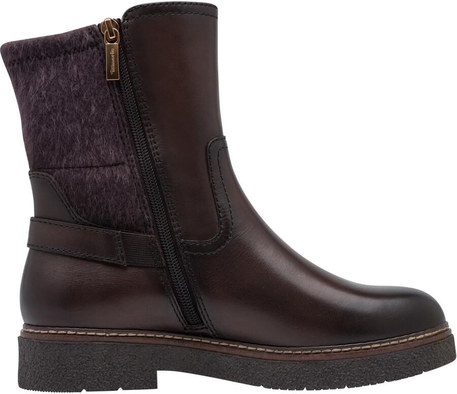TAMARIS WIDE FIT Tamaris Comfort Essentials Dames Laarzen MOCCA