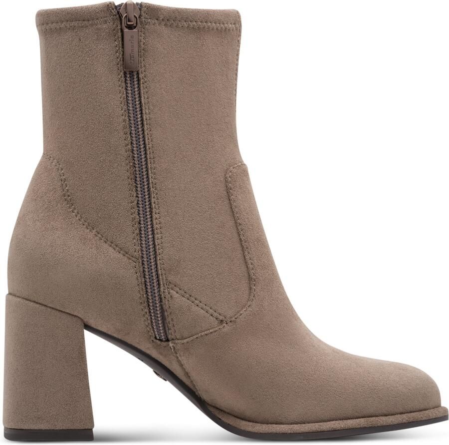 Tamaris dames textiel enkellaars 1-25057-43-3 Laars M2535741 beige