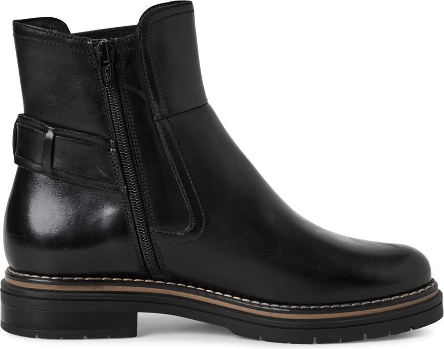 Tamaris Chelsea-boots blokhak zakelijke schoen enkellaarsje met touch it-uitrusting - Foto 3