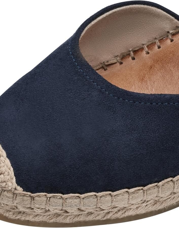 Tamaris Blauwe Suède Espadrille Sleehak Sandaal Multicolor Dames - Foto 5