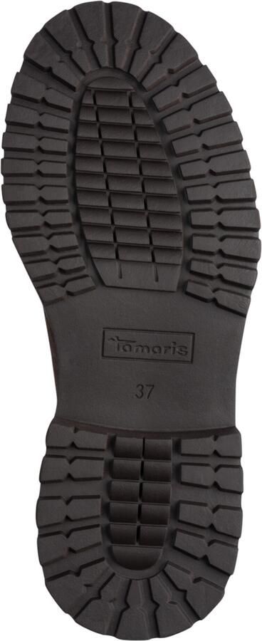 Tamaris dames leren slippers 1-24720-47-304 dames loafers met warme voering bruin - Foto 4