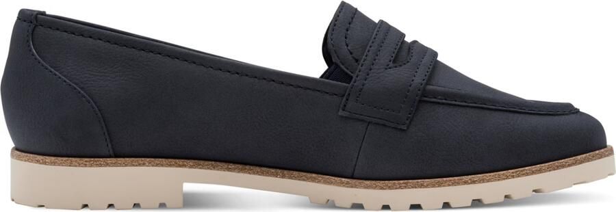 Tamaris Touchit damesslipper met blokhak 1-24239-42-8A5 Blauw - Foto 5