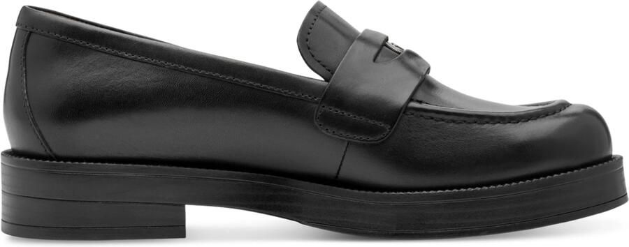 Tamaris leren damesslippers 1-24354-47-001 Loafers voor dames zwart