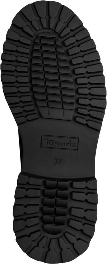 Tamaris dames leren slippers 1-24720-47-001 dames loafers met warme voering zwart - Foto 4