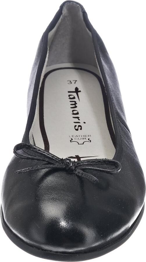 Tamaris Ballerina's Flats slipper businessschoen met decoratieve strik - Foto 9