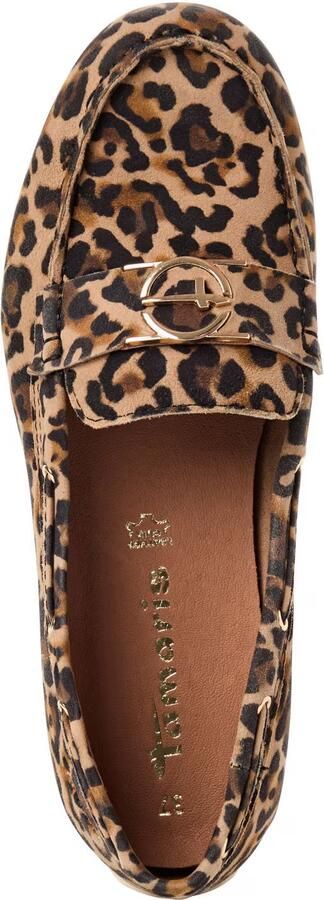 Tamaris Mocassins beige bruin chocoladebruin zwart - Foto 10