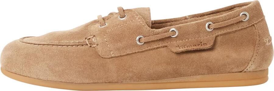 Tamaris dames leren mocassin 1-23602-44-341 instapschoen voor dames Beige - Foto 15