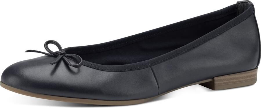 Tamaris Ballerina's Flats slipper businessschoen met decoratieve strik - Foto 3
